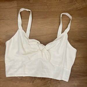Universal Thread Cream Crop Top